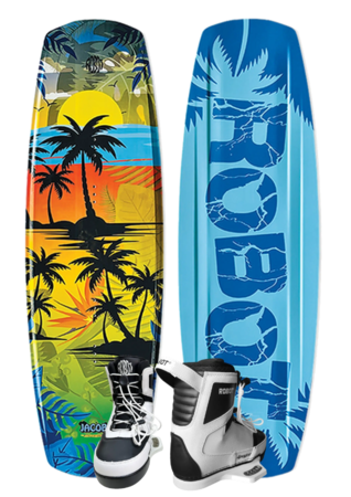 Robot Jacob Wakeboard with Apogee Boots